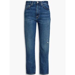 Nili Lotan Women's High-Rise Straight Leg Jeans